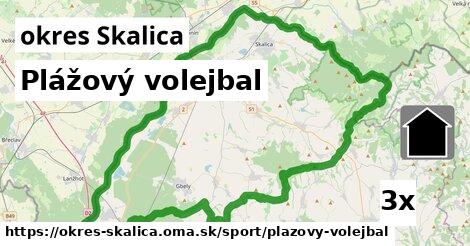 Plážový volejbal, okres Skalica