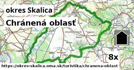 Chránená oblasť, okres Skalica