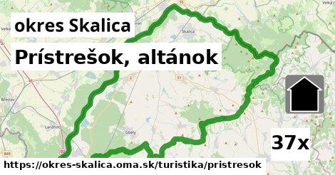 Prístrešok, altánok, okres Skalica