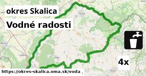 vodné radosti v okres Skalica