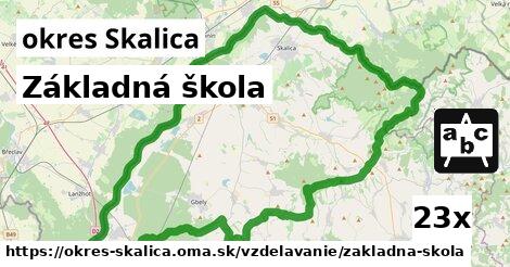 Základná škola, okres Skalica