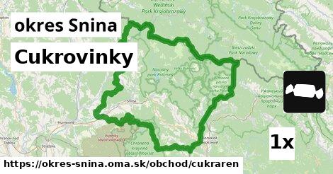 Cukrovinky, okres Snina