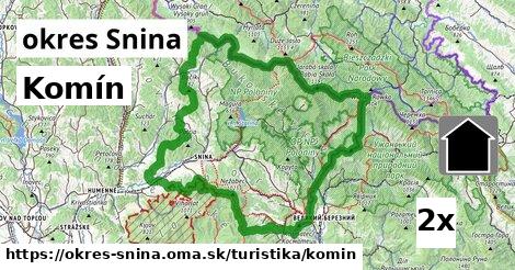 Komín, okres Snina