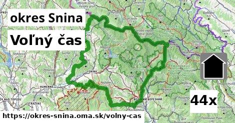 voľný čas v okres Snina