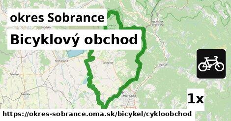 Bicyklový obchod, okres Sobrance