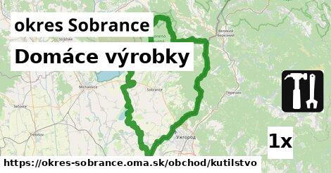 Domáce výrobky, okres Sobrance