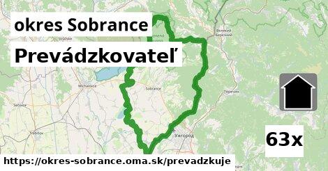 prevádzkovateľ v okres Sobrance