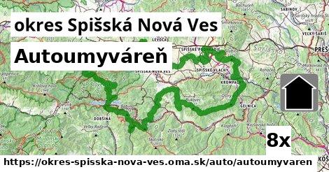 autoumyváreň v okres Spišská Nová Ves