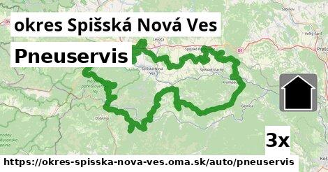 Pneuservis, okres Spišská Nová Ves