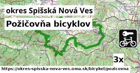 Požičovňa bicyklov, okres Spišská Nová Ves