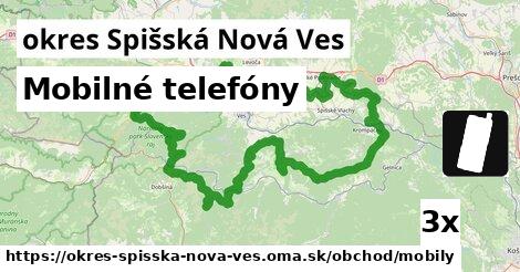 Mobilné telefóny, okres Spišská Nová Ves