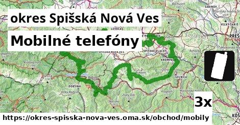 Mobilné telefóny, okres Spišská Nová Ves