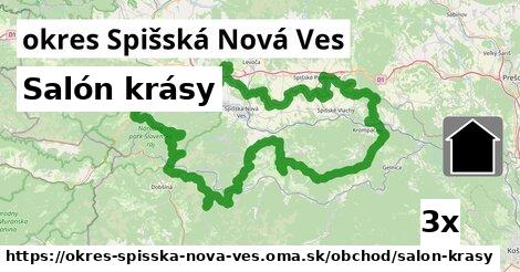 Salón krásy, okres Spišská Nová Ves