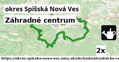 Záhradné centrum, okres Spišská Nová Ves