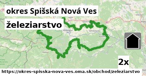 železiarstvo, okres Spišská Nová Ves