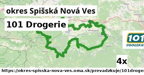 101 Drogerie, okres Spišská Nová Ves