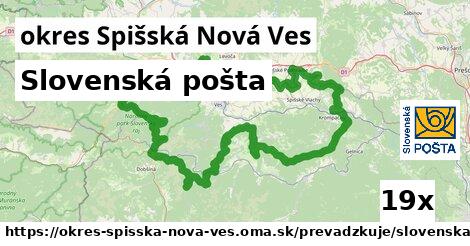 Slovenská pošta, okres Spišská Nová Ves