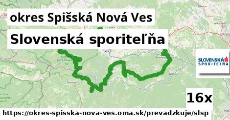 Slovenská sporiteľňa, okres Spišská Nová Ves