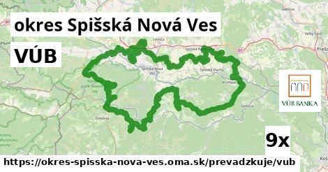 VÚB, okres Spišská Nová Ves