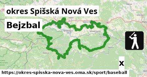 Bejzbal, okres Spišská Nová Ves