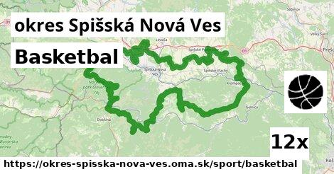 Basketbal, okres Spišská Nová Ves