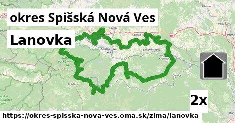 Lanovka, okres Spišská Nová Ves