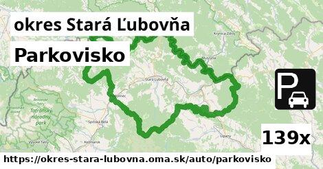 Parkovisko, okres Stará Ľubovňa