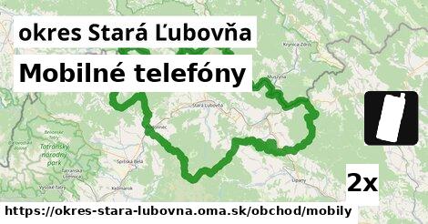 Mobilné telefóny, okres Stará Ľubovňa