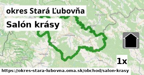 Salón krásy, okres Stará Ľubovňa