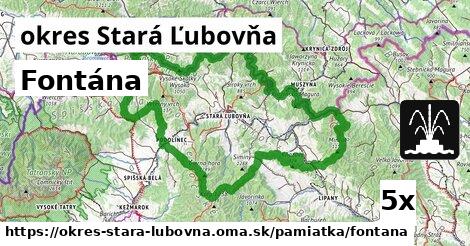 Fontána, okres Stará Ľubovňa