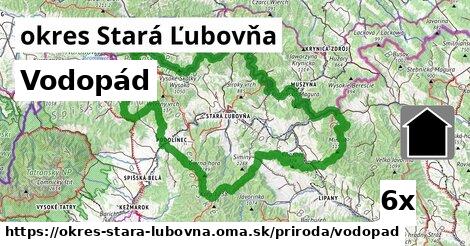 Vodopád, okres Stará Ľubovňa