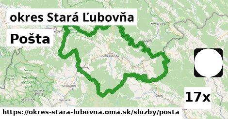 Pošta, okres Stará Ľubovňa