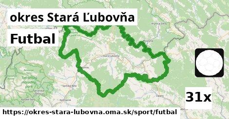 Futbal, okres Stará Ľubovňa