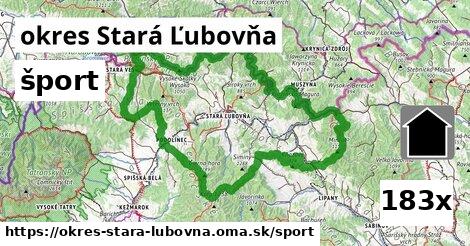 šport v okres Stará Ľubovňa