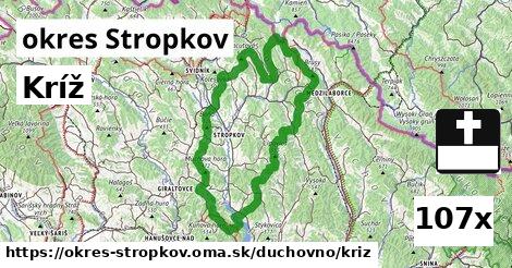 Kríž, okres Stropkov