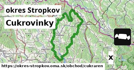 Cukrovinky, okres Stropkov