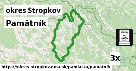 Pamätník, okres Stropkov