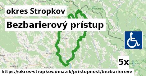 Bezbarierový prístup, okres Stropkov