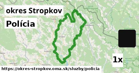 Polícia, okres Stropkov