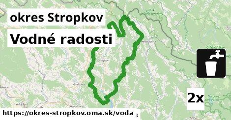 vodné radosti v okres Stropkov