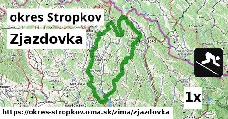 Zjazdovka, okres Stropkov