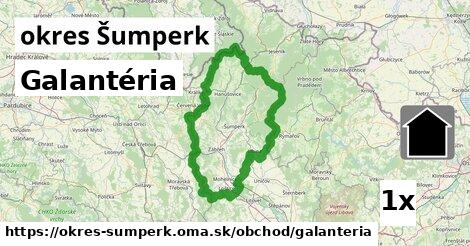 Galantéria, okres Šumperk