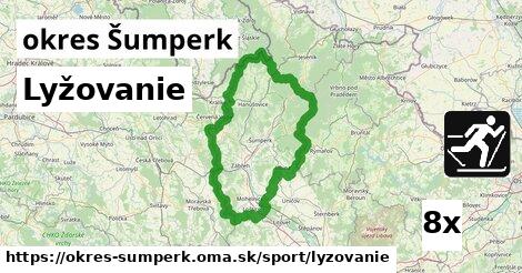 Lyžovanie, okres Šumperk