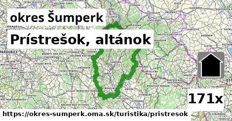 prístrešok, altánok v okres Šumperk