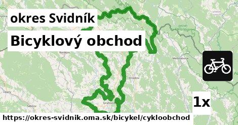 Bicyklový obchod, okres Svidník