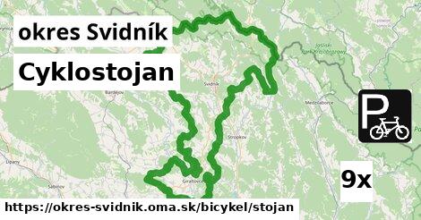 Cyklostojan, okres Svidník