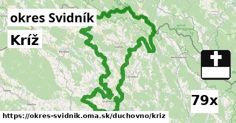 Kríž, okres Svidník