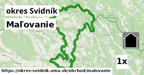 Maľovanie, okres Svidník