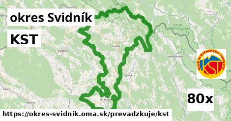 KST, okres Svidník