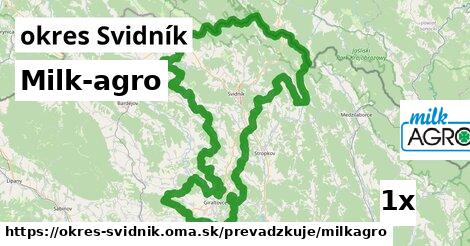 Milk-agro, okres Svidník